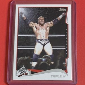 Triple H #51 2014 Topps WWE Wrestling Trading Card